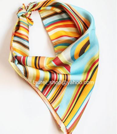 Paul Smith Silk Square Scarf Mini